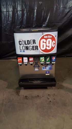 Manitowoc SV-150 Six Flavor Soda Machine w/ Ice Dispenser
