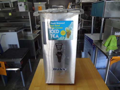 Bunn 03250.0005 td4 iced tea dispenser (solid lid, tall) #819 for sale