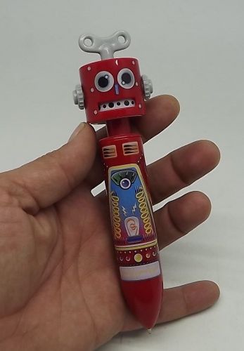 ROBOT PEN COLOR RED Decorative