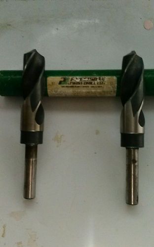 2 Precision twist drill high speed silver &amp; deming R56 1 inch drill bits SN91464
