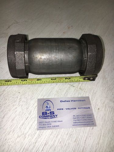 *New* 1-1/2&#034; (1.5&#034;) Steel Compression Repair Coupling, Long