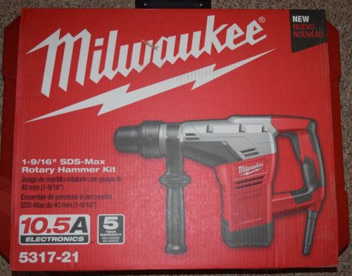 Milwaukee 5317-21 1-9/16 in. SDS Max Rotary Hammer NEW