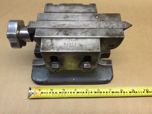 FRITZ WERNER ADJUSTABLE TAILSTOCK LATHE MACHINIST Mill Milling
