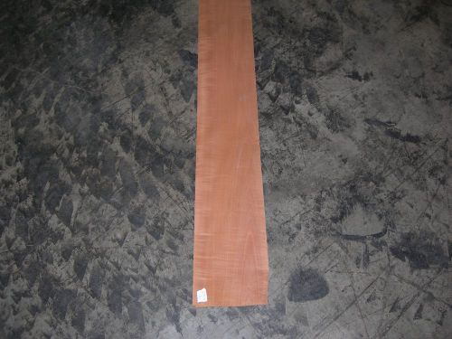 Figured Swiss Pearwood Wood Veneer. 7.5 x 46, 7 Sheets.