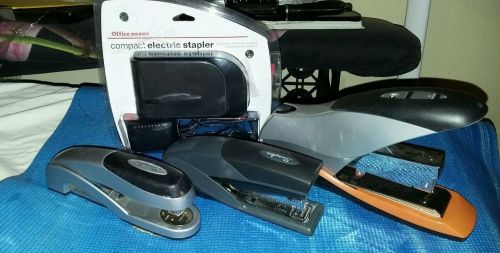 Lot of Four Staplers