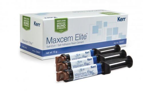 2 box x kerr maxcem elite self-etch, self-adhesive resin cement, free shipping for sale