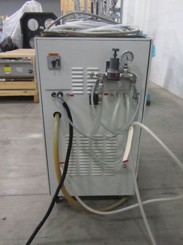 Water chiller unit with siemens elmo-f liquid vacuum pump, 3hp baldor motor, etc for sale