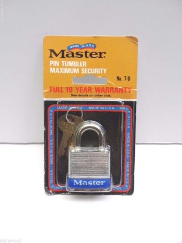 Master Lock 7D 4 Pin Tumbler