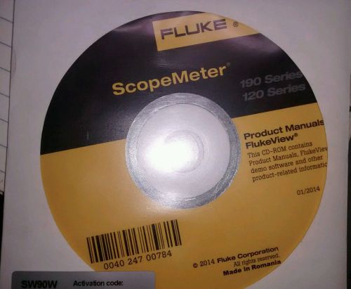 Fluke SW90W FlukeView ScopeMeter Software for the 190 &amp; 120 Series