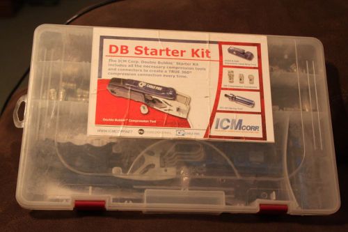 Icm corp. db security starter kit tools connectors extra strippers free ship for sale