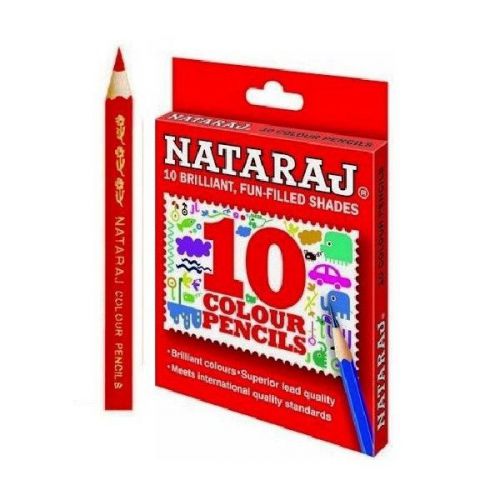 Nataraj - Color Pencils Set 12 Pencils Free Shipping