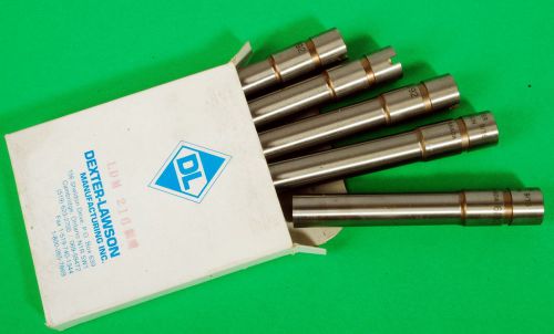 Qty 5 - Dexter Lawson Hollow Paper Drill Bits LDM 216 - 9/16&#034;  2 1/2&#034; Capacity