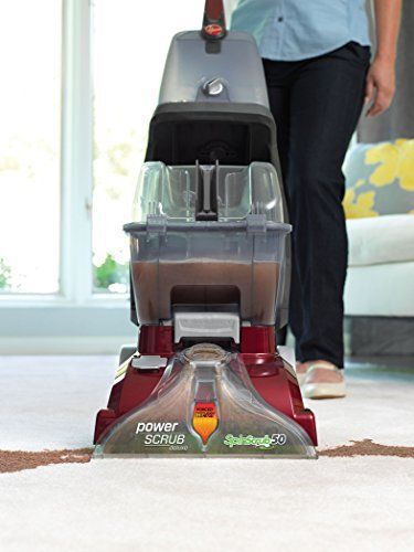 Carpet Cleaner Hoover Washer Power Scrub Deluxe Easy To Use Light Weight 2 Tank