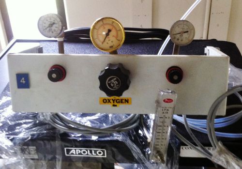 Tegal 515 plasma asher gas panel, ca norgren &amp; wika gauges, matheson controls for sale