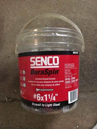 Senco Duraspin Collated Drywall Screws #6x1 1/4&#039;&#039;