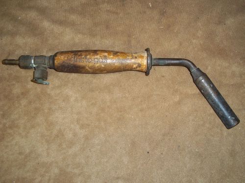 Vintage Antique Insto-gas Torch Handle w/ tip Steam Punk old tool