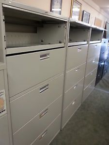 5 DRAWER LATERAL FILE CABINETS