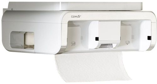 Clean cut touchless paper towel dispenser white for sale
