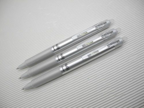 3pcs pilot frixion/eraser rewrite lfbk-23ef dsb 0.5mm roller pen  black(japan) for sale