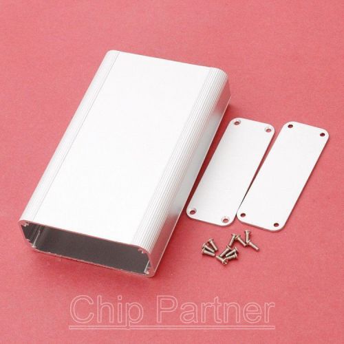 Extruded aluminum box enclosure case project electronic diy- 110*66*25mm silvery for sale