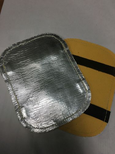 Aluminized welding back hand pad ( 2 pack) for sale