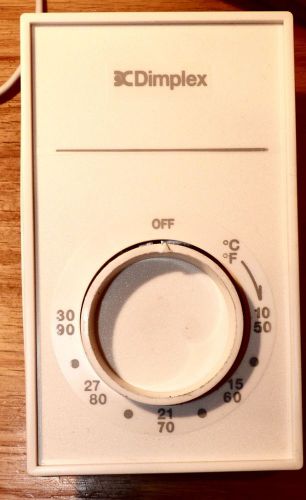 DIMPLEX TD902 Ivory - Thermostat - New Old Stock