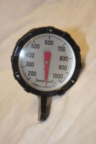 BACHARACH TEMPOINT DIAL THERMOMETER Tempoint Thermometer, For Boiler or Furnace