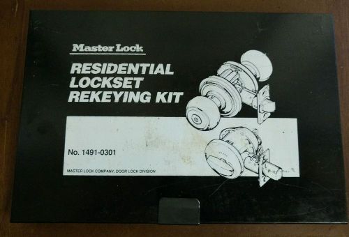 Master Lock Residential Lockset Reykeying Kit no. 1491-0301 Locksmith Tools