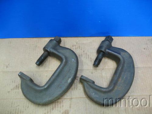 ~2~ j.h.williams #4 vulcan heavy service clamps ***usa*** welding iron work etc for sale