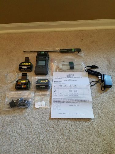 Msa altair 5x multigas detector industrial kit (lel, o2, co, h2s, so2 #10116927 for sale