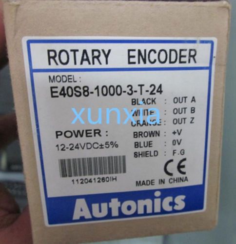 1PC AUTONICS  rotary encoder E40S8-1000-3-T-24  NEW In Box