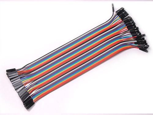 40pcs 20cm Dupont Female to Female Breadboard Jumper Wire Raspberry Pi Arduino