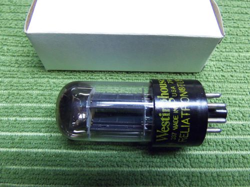 6SN7-GTB dual triode tube hi-end preamp Westinghouse TESTED STRONG