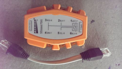 PREMIER Modular In-Line (Banjo) Adapter 6-Wire Modular Plugs