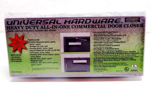 Universal hardware heavy-duty commercial all-in-one door closer opener new for sale