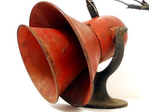 Vintage edwards wall mount signaling alarm horn-siren model 315 for sale