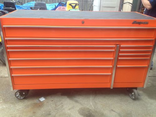 Snap-on krl1032 electric orange roll cab 12-drawer tool box a-xyz for sale