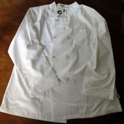 New Landau White Chef Coat - XL - NWT