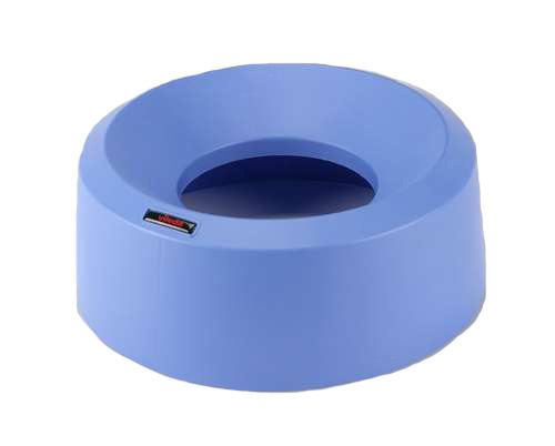 Iris Round-Funnel Lid (Blue) (CASE/4) Vileda Professional Waste Management Trash