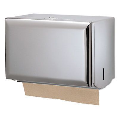 Singlefold Paper Towel Dispenser, Chrome, 10 3/4 x 6 x 7 1/2 T1800XC