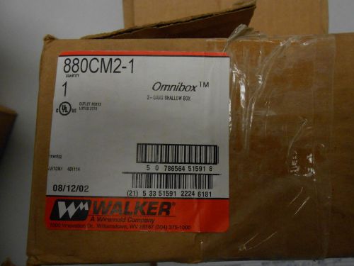 WIREMOLD 2/G SHALLOW FLOOR BOX 880CM2-1