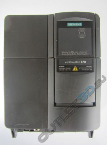 Siemens Micromaster 420 Inverter 5,5kW 400V 6SE6420-2AD25-5CA1