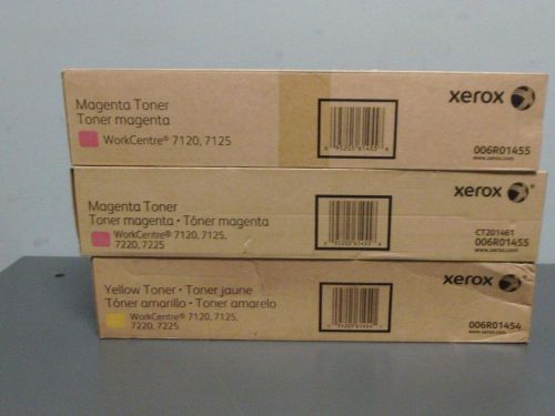 New Genuine XEROX 006R01454 006R01455  WorkCentre 7120, 7125