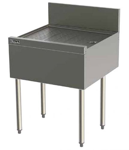 Perlick TSD24 24-in TSD Series Underbar Drainboard w/ Embossed top stainless