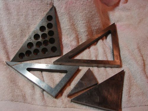 5 MACHINIST INSPECTION TRIANGLE BLOCKS PRECISION TOOL DIE