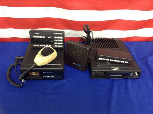 Motorola Astro Spectra VHF With System 9000 Siren and Switch Box (No Wires)