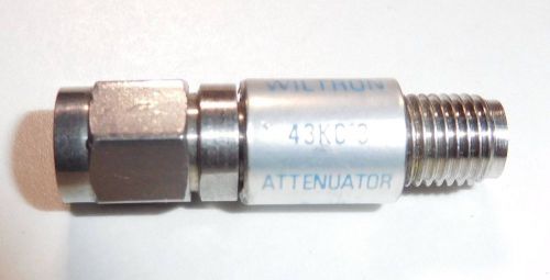 Anritsu Wiltron 43KC-3 3DB DC-40GHz 2W Fixed Attenuator