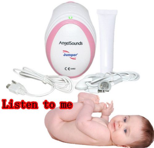 FDA &amp; CE Fetal Doppler  Baby Sound  Prenatal Heart Rate Monitor Doppler 3MHz AA