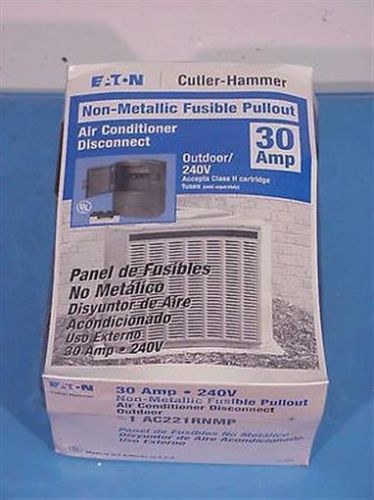 Cutler-Hammer 30 amp Non-Metallic Fusible Pullout