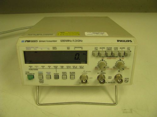 Fluke / PHILIPS PM6665 Counter / Timer 120MHz - with option C - FL11